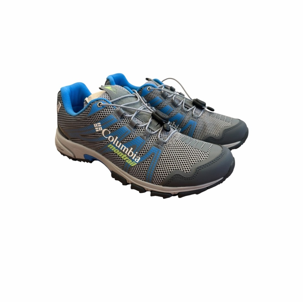NIB Columbia Montrail Mountain Masochist IV Outdry in Grey/Blue Woman’s 8.5